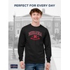 image:imageJanSport NCAA Officially Licensed Campus Long Sleeve T Shirt for Men Soft amp Breathable PreShrunk Cotton Crewneck T ShirtNebraska Cornhuskers