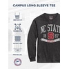 image:imageJanSport NCAA Officially Licensed Campus Long Sleeve T Shirt for Men Soft amp Breathable PreShrunk Cotton Crewneck T ShirtNorth Carolina State Wolfpack
