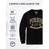 image:imageJanSport NCAA Officially Licensed Campus Long Sleeve T Shirt for Men Soft amp Breathable PreShrunk Cotton Crewneck T ShirtPurdue Boilermakers