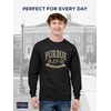 image:imageJanSport NCAA Officially Licensed Campus Long Sleeve T Shirt for Men Soft amp Breathable PreShrunk Cotton Crewneck T ShirtPurdue Boilermakers