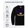 image:imageJanSport NCAA Officially Licensed Campus Long Sleeve T Shirt for Men Soft amp Breathable PreShrunk Cotton Crewneck T ShirtWashington Huskies