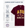 image:imageJanSport NCAA Officially Licensed Campus Short Sleeve T Shirt for Men Soft amp Breathable PreShrunk Cotton Crewneck T ShirtArizona State Sun Devils