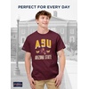 image:imageJanSport NCAA Officially Licensed Campus Short Sleeve T Shirt for Men Soft amp Breathable PreShrunk Cotton Crewneck T ShirtArizona State Sun Devils