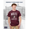 image:imageJanSport NCAA Officially Licensed Campus Short Sleeve T Shirt for Men Soft amp Breathable PreShrunk Cotton Crewneck T ShirtFlorida State Seminoles