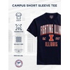 image:imageJanSport NCAA Officially Licensed Campus Short Sleeve T Shirt for Men Soft amp Breathable PreShrunk Cotton Crewneck T ShirtIllinois Illini