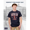 image:imageJanSport NCAA Officially Licensed Campus Short Sleeve T Shirt for Men Soft amp Breathable PreShrunk Cotton Crewneck T ShirtIllinois Illini