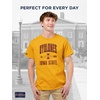 image:imageJanSport NCAA Officially Licensed Campus Short Sleeve T Shirt for Men Soft amp Breathable PreShrunk Cotton Crewneck T ShirtIowa State Cyclones