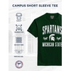 image:imageJanSport NCAA Officially Licensed Campus Short Sleeve T Shirt for Men Soft amp Breathable PreShrunk Cotton Crewneck T ShirtMichigan State Spartans