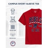 image:imageJanSport NCAA Officially Licensed Campus Short Sleeve T Shirt for Men Soft amp Breathable PreShrunk Cotton Crewneck T ShirtMississippi Old Miss Rebels