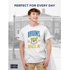 image:imageJanSport NCAA Officially Licensed Campus Short Sleeve T Shirt for Men Soft amp Breathable PreShrunk Cotton Crewneck T ShirtUCLA Bruins