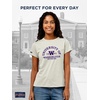 image:imageJanSport NCAA Officially Licensed Graduate Short Sleeve T Shirt for Women Soft amp Breathable CottonPolyester Blend Crewneck T Shirt with Graphic Detailing Everyday University Fan ApparelWashington Huskies
