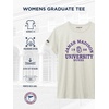 image:imageJanSport NCAA Officially Licensed Graduate Short Sleeve T Shirt for Women Soft amp Breathable CottonPolyester Blend Crewneck T Shirt with Graphic Detailing Everyday University Fan ApparelJames Madison Dukes