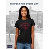 image:imageJanSport NCAA Officially Licensed Graduate Short Sleeve T Shirt for Women Soft amp Breathable CottonPolyester Blend Crewneck T Shirt with Graphic Detailing Everyday University Fan ApparelUtah Utes