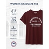 image:imageJanSport NCAA Officially Licensed Graduate Short Sleeve T Shirt for Women Soft amp Breathable CottonPolyester Blend Crewneck T Shirt with Graphic Detailing Everyday University Fan ApparelMississippi State Bulldogs