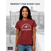 image:imageJanSport NCAA Officially Licensed Graduate Short Sleeve T Shirt for Women Soft amp Breathable CottonPolyester Blend Crewneck T Shirt with Graphic Detailing Everyday University Fan ApparelWashington State Cougars