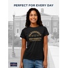 image:imageJanSport NCAA Officially Licensed Graduate Short Sleeve T Shirt for Women Soft amp Breathable CottonPolyester Blend Crewneck T Shirt with Graphic Detailing Everyday University Fan ApparelVanderbilt Commodores
