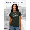image:imageJanSport NCAA Officially Licensed Graduate Short Sleeve T Shirt for Women Soft amp Breathable CottonPolyester Blend Crewneck T Shirt with Graphic Detailing Everyday University Fan ApparelSouth Florida Bulls