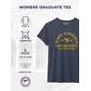 image:imageJanSport NCAA Officially Licensed Graduate Short Sleeve T Shirt for Women Soft amp Breathable CottonPolyester Blend Crewneck T Shirt with Graphic Detailing Everyday University Fan ApparelWest Virginia Mountaineers