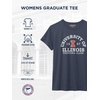 image:imageJanSport NCAA Officially Licensed Graduate Short Sleeve T Shirt for Women Soft amp Breathable CottonPolyester Blend Crewneck T Shirt with Graphic Detailing Everyday University Fan ApparelIllinois Illini