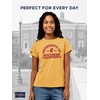 image:imageJanSport NCAA Officially Licensed Graduate Short Sleeve T Shirt for Women Soft amp Breathable CottonPolyester Blend Crewneck T Shirt with Graphic Detailing Everyday University Fan ApparelUSC Trojans