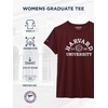 image:imageJanSport NCAA Officially Licensed Graduate Short Sleeve T Shirt for Women Soft amp Breathable CottonPolyester Blend Crewneck T Shirt with Graphic Detailing Everyday University Fan ApparelHarvard Crimson