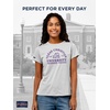 image:imageJanSport NCAA Officially Licensed Graduate Short Sleeve T Shirt for Women Soft amp Breathable CottonPolyester Blend Crewneck T Shirt with Graphic Detailing Everyday University Fan ApparelTCU Horned Frogs