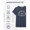 image:imageJanSport NCAA Officially Licensed Graduate Short Sleeve T Shirt for Women Soft amp Breathable CottonPolyester Blend Crewneck T Shirt with Graphic Detailing Everyday University Fan ApparelConnecticut Huskies