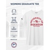 image:imageJanSport NCAA Officially Licensed Graduate Short Sleeve T Shirt for Women Soft amp Breathable CottonPolyester Blend Crewneck T Shirt with Graphic Detailing Everyday University Fan ApparelHouston Cougars