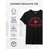image:imageJanSport NCAA Officially Licensed Graduate Short Sleeve T Shirt for Women Soft amp Breathable CottonPolyester Blend Crewneck T Shirt with Graphic Detailing Everyday University Fan ApparelNebraska Cornhuskers