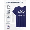 image:imageJanSport NCAA Officially Licensed Graduate Short Sleeve T Shirt for Women Soft amp Breathable CottonPolyester Blend Crewneck T Shirt with Graphic Detailing Everyday University Fan ApparelSMU Mustangs