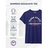 image:imageJanSport NCAA Officially Licensed Graduate Short Sleeve T Shirt for Women Soft amp Breathable CottonPolyester Blend Crewneck T Shirt with Graphic Detailing Everyday University Fan ApparelBoise State Broncos