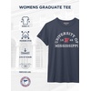 image:imageJanSport NCAA Officially Licensed Graduate Short Sleeve T Shirt for Women Soft amp Breathable CottonPolyester Blend Crewneck T Shirt with Graphic Detailing Everyday University Fan ApparelMississippi Old Miss Rebels