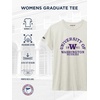 image:imageJanSport NCAA Officially Licensed Graduate Short Sleeve T Shirt for Women Soft amp Breathable CottonPolyester Blend Crewneck T Shirt with Graphic Detailing Everyday University Fan ApparelWashington Huskies