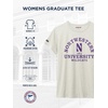 image:imageJanSport NCAA Officially Licensed Graduate Short Sleeve T Shirt for Women Soft amp Breathable CottonPolyester Blend Crewneck T Shirt with Graphic Detailing Everyday University Fan ApparelNorthwestern Wildcats