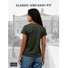 image:imageJanSport NCAA Officially Licensed Graduate Short Sleeve T Shirt for Women Soft amp Breathable CottonPolyester Blend Crewneck T Shirt with Graphic Detailing Everyday University Fan ApparelDartmouth Big Green
