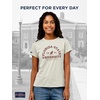 image:imageJanSport NCAA Officially Licensed Graduate Short Sleeve T Shirt for Women Soft amp Breathable CottonPolyester Blend Crewneck T Shirt with Graphic Detailing Everyday University Fan ApparelFlorida State Seminoles