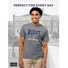 image:imageJanSport NCAA Officially Licensed Pregame Short Sleeve T Shirt for Men Soft amp Breathable Triblend Crewneck T ShirtArizona Wildcats