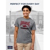 image:imageJanSport NCAA Officially Licensed Pregame Short Sleeve T Shirt for Men Soft amp Breathable Triblend Crewneck T ShirtArkansas Razorbacks