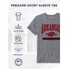 image:imageJanSport NCAA Officially Licensed Pregame Short Sleeve T Shirt for Men Soft amp Breathable Triblend Crewneck T ShirtArkansas Razorbacks