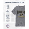 image:imageJanSport NCAA Officially Licensed Pregame Short Sleeve T Shirt for Men Soft amp Breathable Triblend Crewneck T ShirtColorado Buffaloes