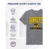image:imageJanSport NCAA Officially Licensed Pregame Short Sleeve T Shirt for Men Soft amp Breathable Triblend Crewneck T ShirtIowa Hawkeyes