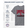 image:imageJanSport NCAA Officially Licensed Pregame Short Sleeve T Shirt for Men Soft amp Breathable Triblend Crewneck T ShirtLouisville Cardinals