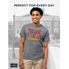 image:imageJanSport NCAA Officially Licensed Pregame Short Sleeve T Shirt for Men Soft amp Breathable Triblend Crewneck T ShirtUSC Trojans