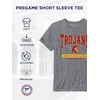 image:imageJanSport NCAA Officially Licensed Pregame Short Sleeve T Shirt for Men Soft amp Breathable Triblend Crewneck T ShirtUSC Trojans