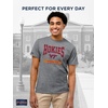 image:imageJanSport NCAA Officially Licensed Pregame Short Sleeve T Shirt for Men Soft amp Breathable Triblend Crewneck T ShirtVirginia Tech Hokies