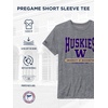 image:imageJanSport NCAA Officially Licensed Pregame Short Sleeve T Shirt for Men Soft amp Breathable Triblend Crewneck T ShirtWashington Huskies