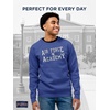 image:imageJanSport NCAA Officially Licensed Rival Crew Sweatshirt Long Sleeve Graphic Pullover for Men Women CottonPolyester BlendAir Force Falcons