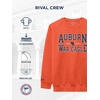 image:imageJanSport NCAA Officially Licensed Rival Crew Sweatshirt Long Sleeve Graphic Pullover for Men Women CottonPolyester BlendAuburn Tigers