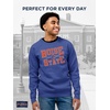 image:imageJanSport NCAA Officially Licensed Rival Crew Sweatshirt Long Sleeve Graphic Pullover for Men Women CottonPolyester BlendBoise State Broncos
