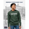 image:imageJanSport NCAA Officially Licensed Rival Crew Sweatshirt Long Sleeve Graphic Pullover for Men Women CottonPolyester BlendDartmouth Big Green